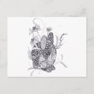 Bunny Rabbit Postkarte