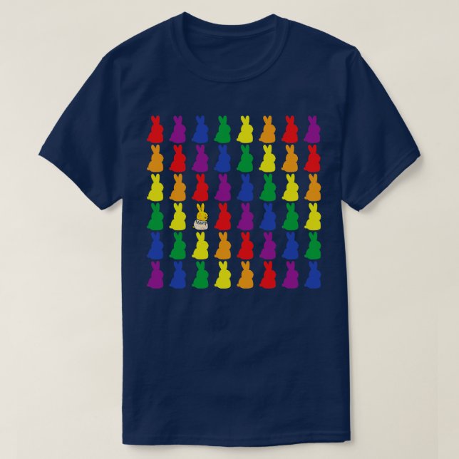 Bunny Rabbit Pride Colony T-Shirt (Design vorne)