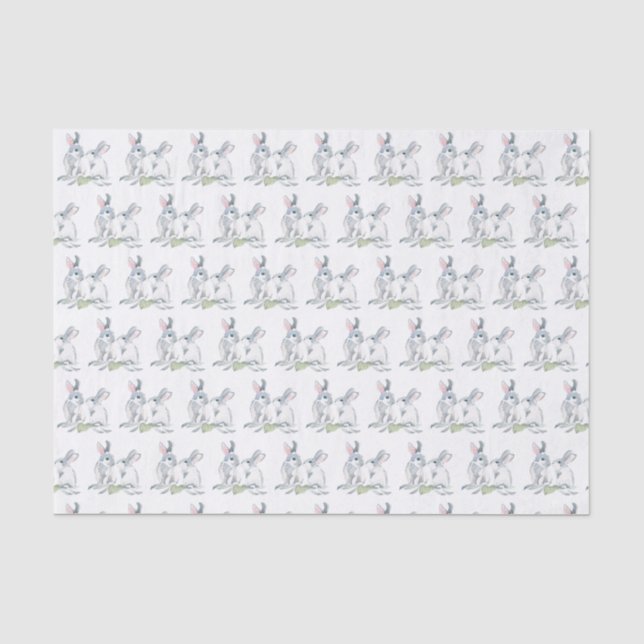 Bunny Rabbit Seidenpapier (Vorderseite)