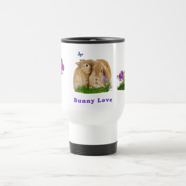 Bunny rabbitt reisebecher (Mittel)