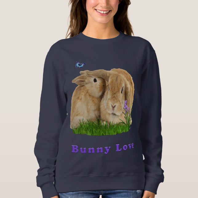 Bunny rabbitt sweatshirt (Vorderseite)