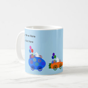 Bunny Race Cars #1 Tasse
