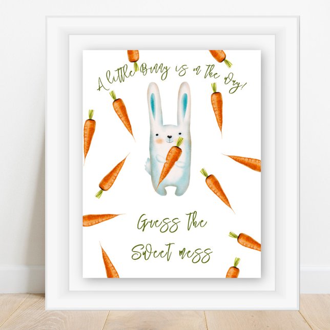 Bunny - Raten Sie mal, das süße Schlamassel-Baby-D Poster (Von Creator hochgeladen)