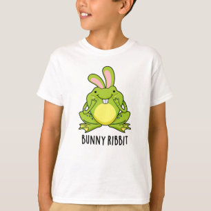 Bunny Ribbit Funny Rabbit Frosch Puff T-Shirt