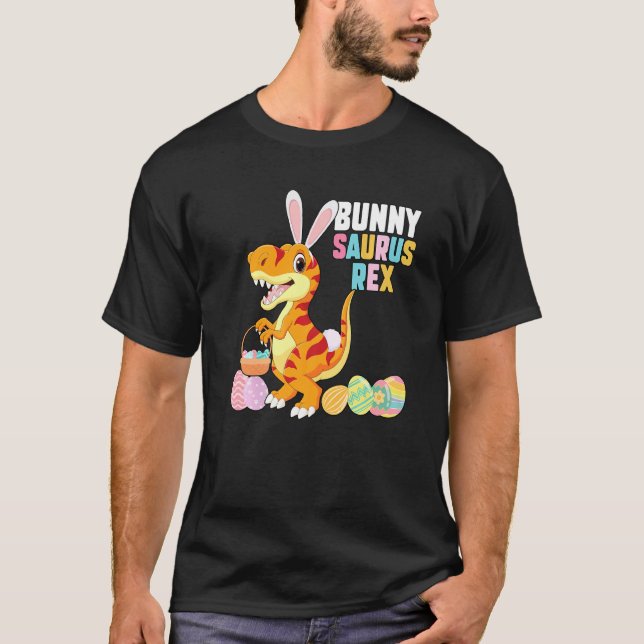 Bunny Saurus Rex Oaster T-Shirt (Vorderseite)