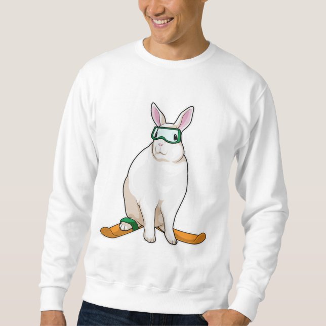 Bunny Skier Sweatshirt (Vorderseite)