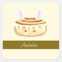 Bunny Sweet Dessert Cinnamon Bun