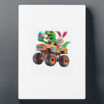 Bunny T-rex Easter Monster Truck Dino Funny Boys K Fotoplatte<br><div class="desc">Bunny T-rex Easter Monster Truck Dino Funny Boys Kids Cute T-Shirt</div>