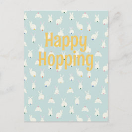 Bunny Tails Feiertagspostkarte