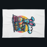 Bunny Train Railroad Easter Egg Kids Toddler Boys  Geschirrtuch<br><div class="desc">Bunny Train Railroad Easter Egg Kids Toddler Boys Easter T-Shirt</div>