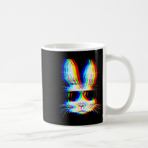 Bunny Trippy Varwave Ostern Techno Rave Edm Musik Kaffeetasse