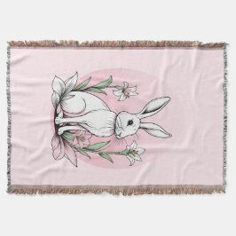 Bunny und Lilies Decke