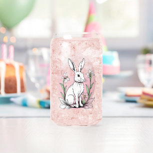 Bunny und Lilies Dosenglas