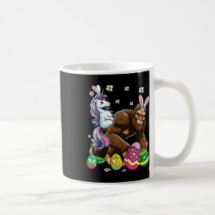 Bunny Unicorn Reiten Bigfoot Blume Osterhu Kaffeetasse