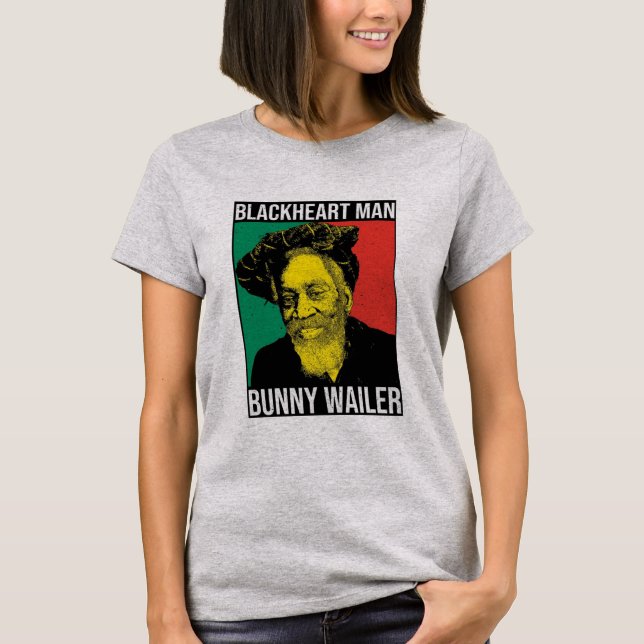Bunny Wailer Shirt Reggae Rasta Jamaika Roots  (Vorderseite)