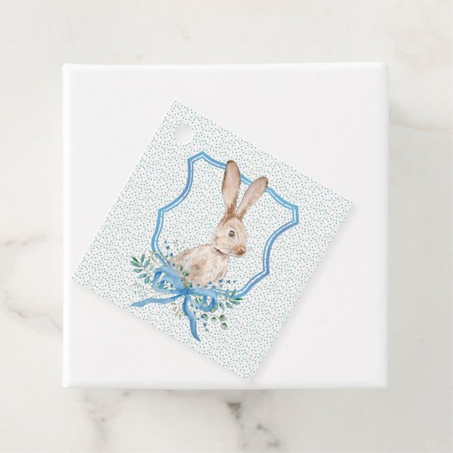 Bunny Wappen favorit tag Geschenkanhänger (Beispiel)