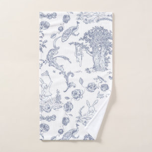 Bunny Wonderland, Lapin Lapin Bleu et Toile Blanc