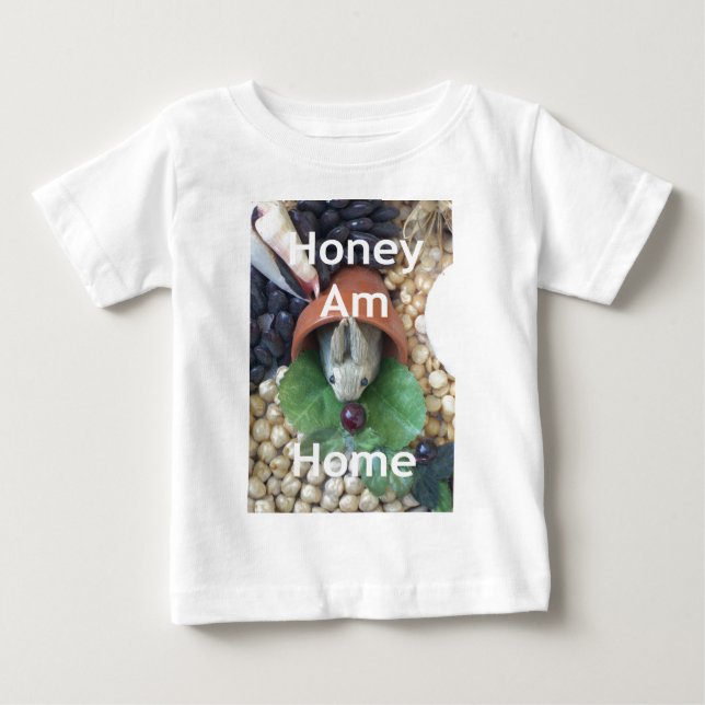 Bunny Zuhause.png Baby T-shirt (Vorderseite)