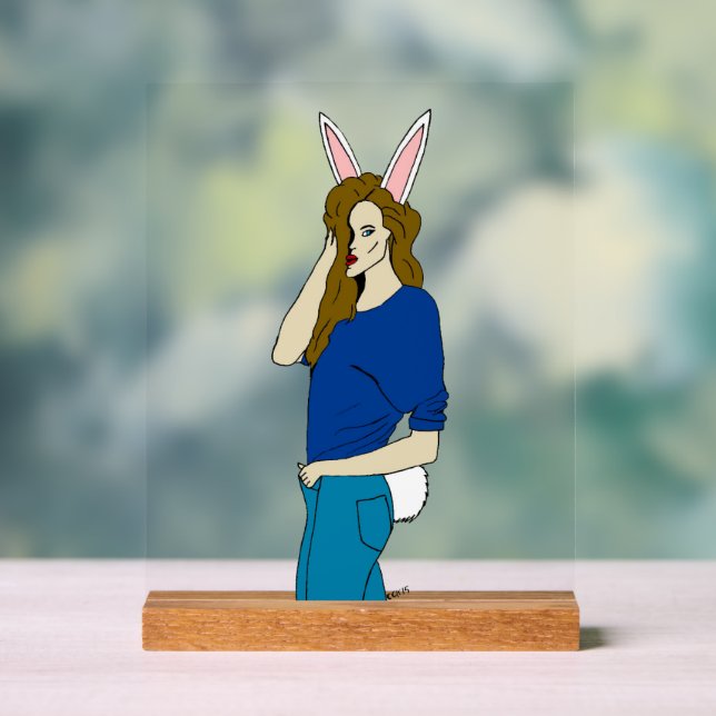 Bunnygirl Acrylschild (Neutral)