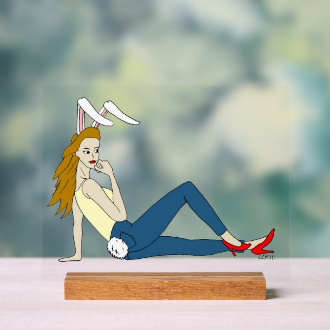 Bunnygirl Acrylschild (Neutral)