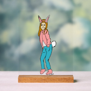 Bunnygirl Acrylschild