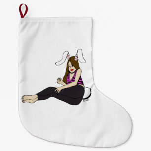 Bunnygirl Großer Weihnachtsstrumpf