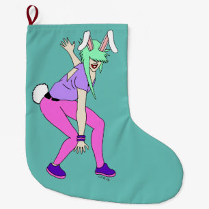 Bunnygirl Großer Weihnachtsstrumpf