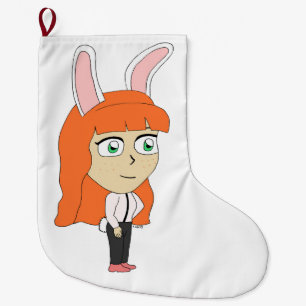 Bunnygirl Großer Weihnachtsstrumpf