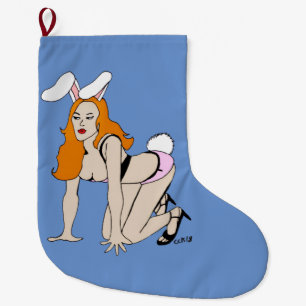 Bunnygirl Großer Weihnachtsstrumpf