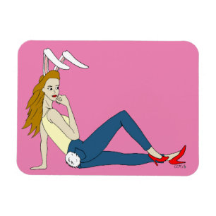 Bunnygirl Magnet
