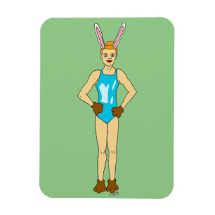 Bunnygirl Magnet