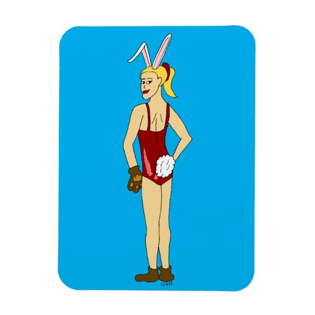 Bunnygirl Magnet (Vertikal)