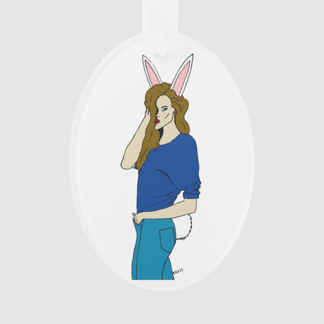 Bunnygirl Ornament (Vorderseite)