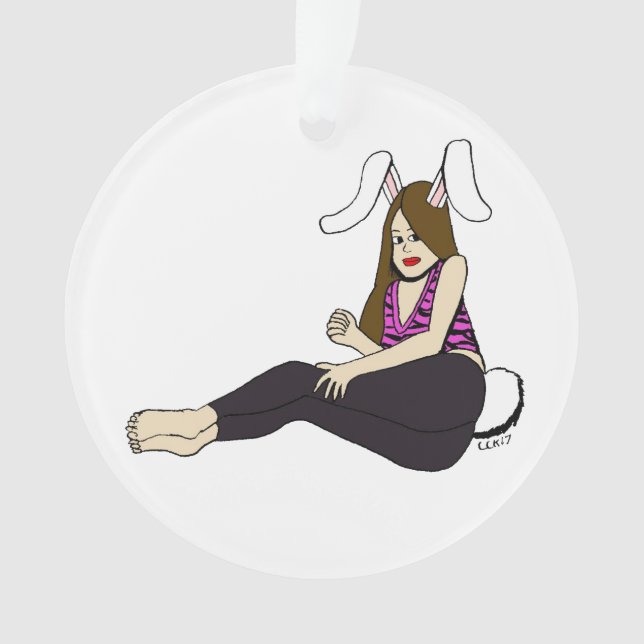 Bunnygirl Ornament (Vorderseite)