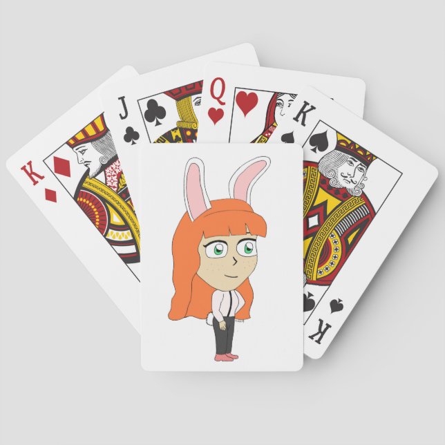 Bunnygirl Spielkarten (Rückseite)
