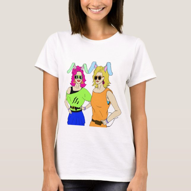 Bunnygirls-T - Shirt (Vorderseite)