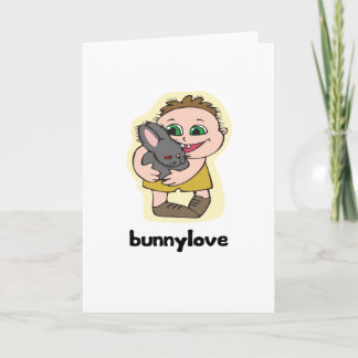 Bunnylove Feiertagskarte