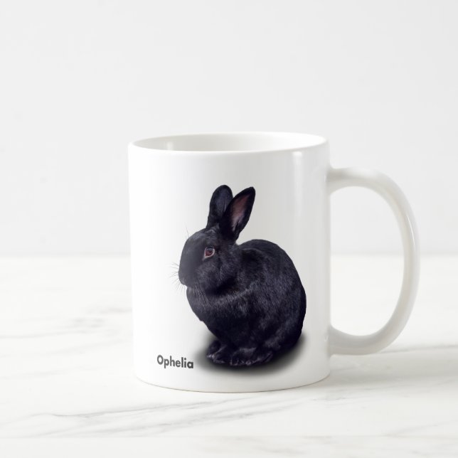 BunnyLuv Tasse, die Ophelia kennzeichnet Kaffeetasse (Rechts)