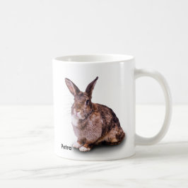 BunnyLuv Tasse, die PETRA kennzeichnet Kaffeetasse