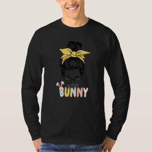 Bunnymama Ostern Mama Bunny Ears Leopard Ra T-Shirt