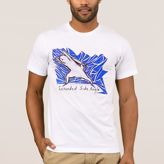 Bunnyoga - Seitenwinkel T-Shirt (Vorderseite)