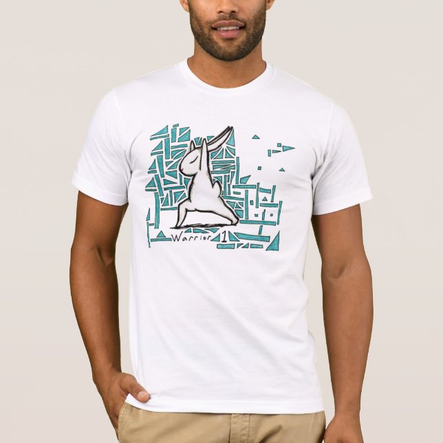 Bunnyoga - T-Shirt Warror 1 (Vorderseite)