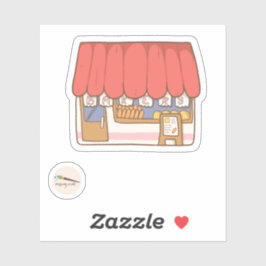 Bunny's Bakery Collection - Die Bäckerei Aufkleber