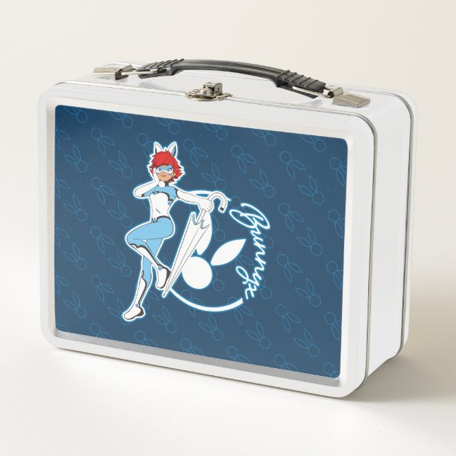 Bunnyx Graphic Metall Brotdose (Vorderseite)