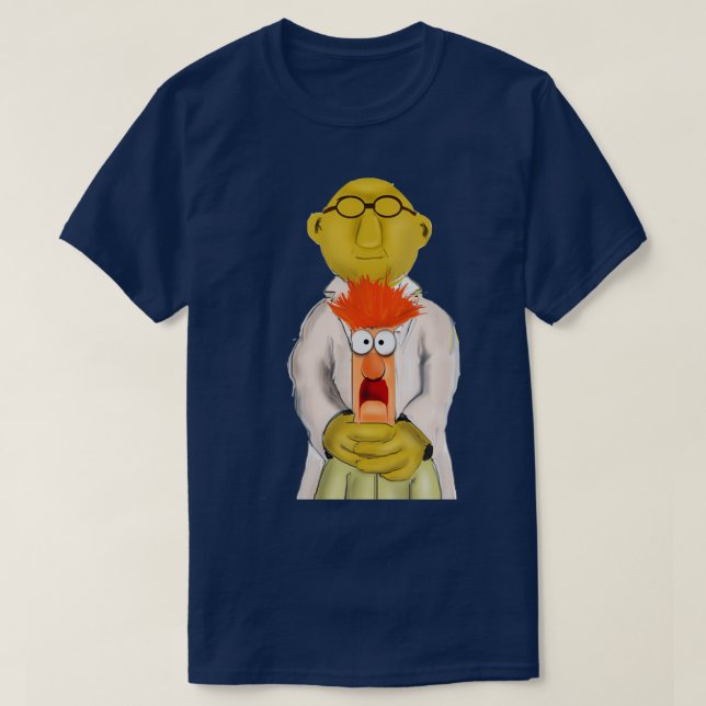 Bunsen und Beaker T-Shirt (Design vorne)