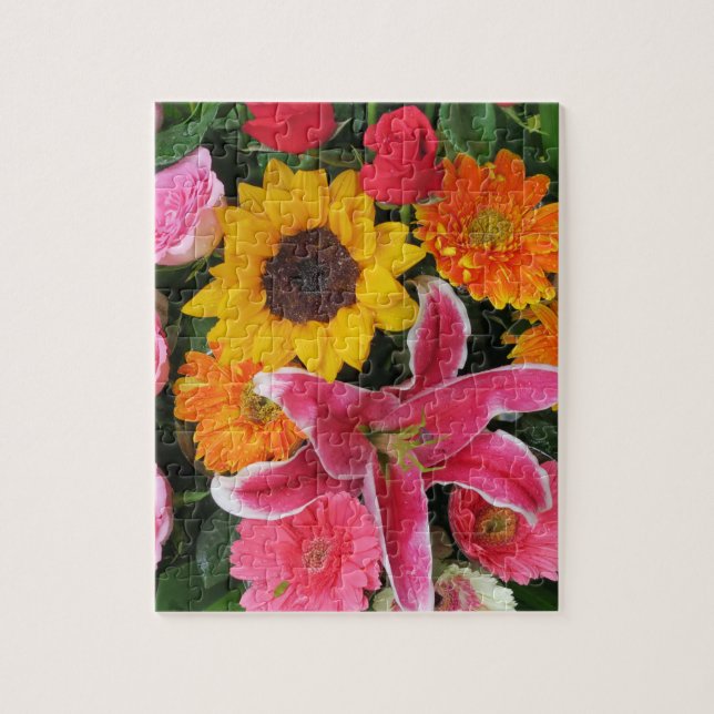 bunt+ Blume, Garten+ gnome, calla+ l (Vertikal)