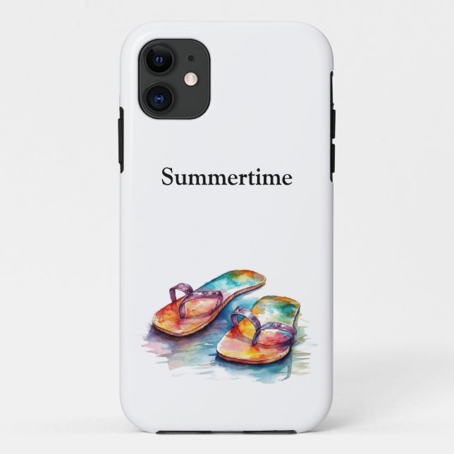 bunt drehe Wasserfarben, anpassbar Case-Mate iPhone Hülle (Rückseite)