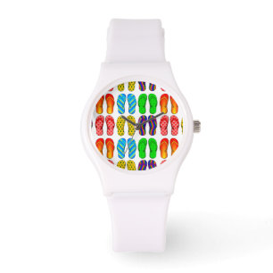 Bunt drehen Sie Reinfälle um Armbanduhr