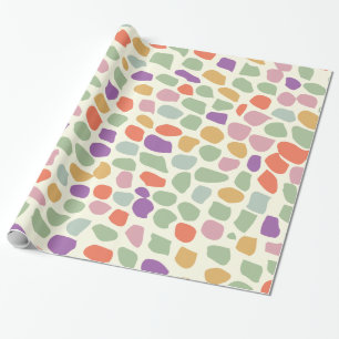 bunt gemustert geschenkpapier