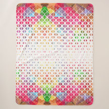 Bunt mit geometrischem Muster